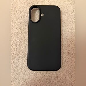 NWOT Black iPhone 16 Case